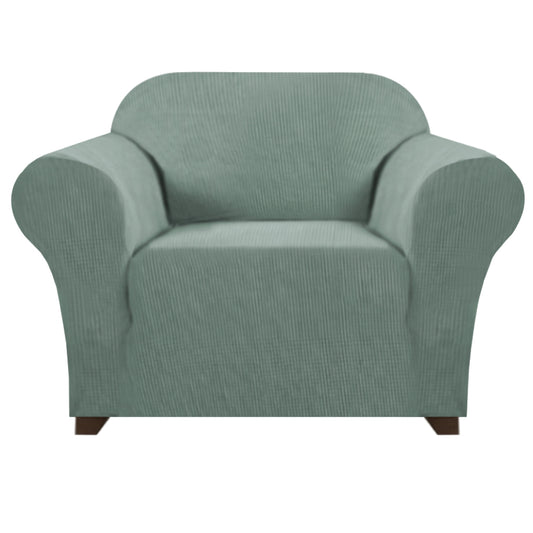 Smarcute 1 Seater High Stretch Jacquqard Textured Sofa Cover