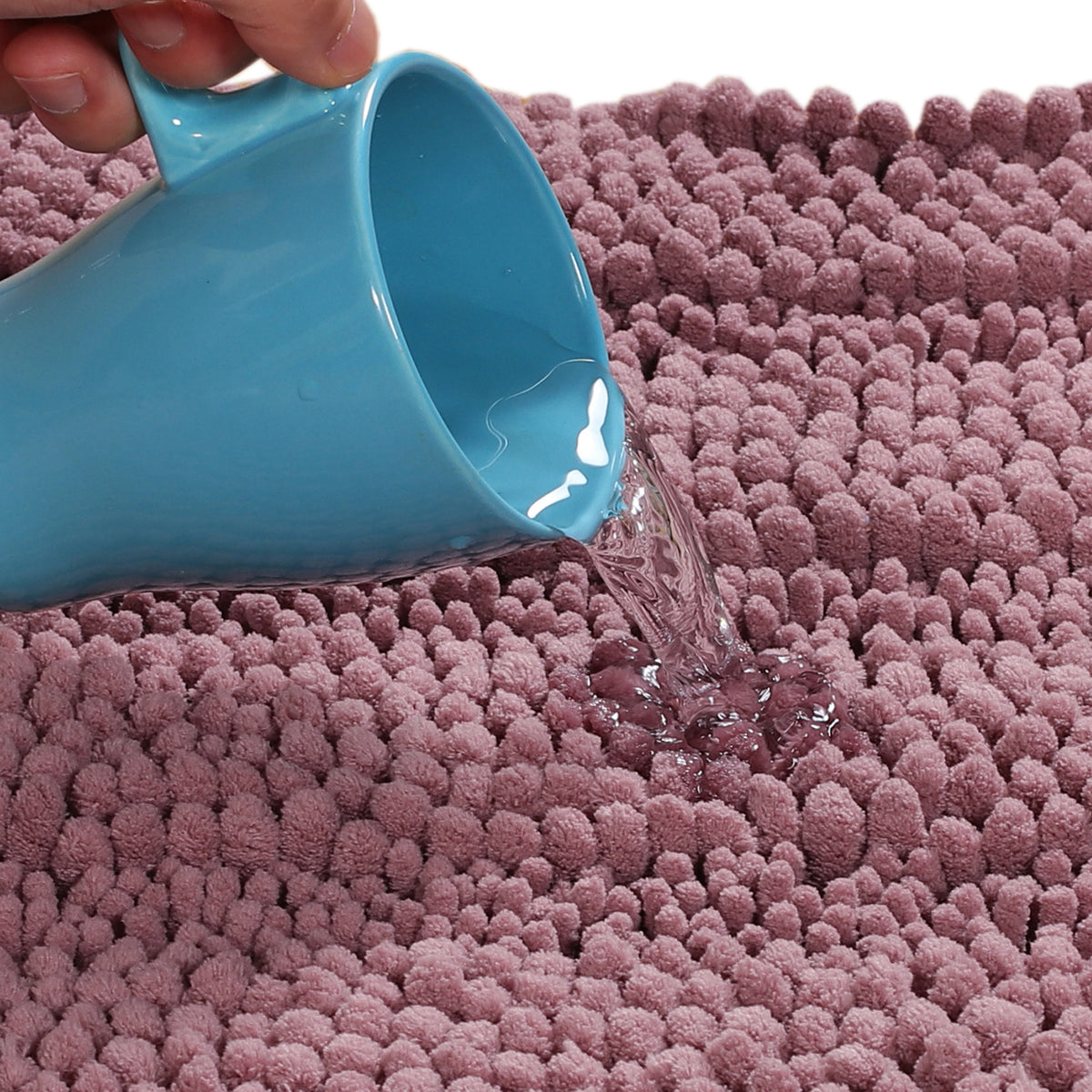 Smarcute Chenille Non-slip Bath Mat - 119x43cm