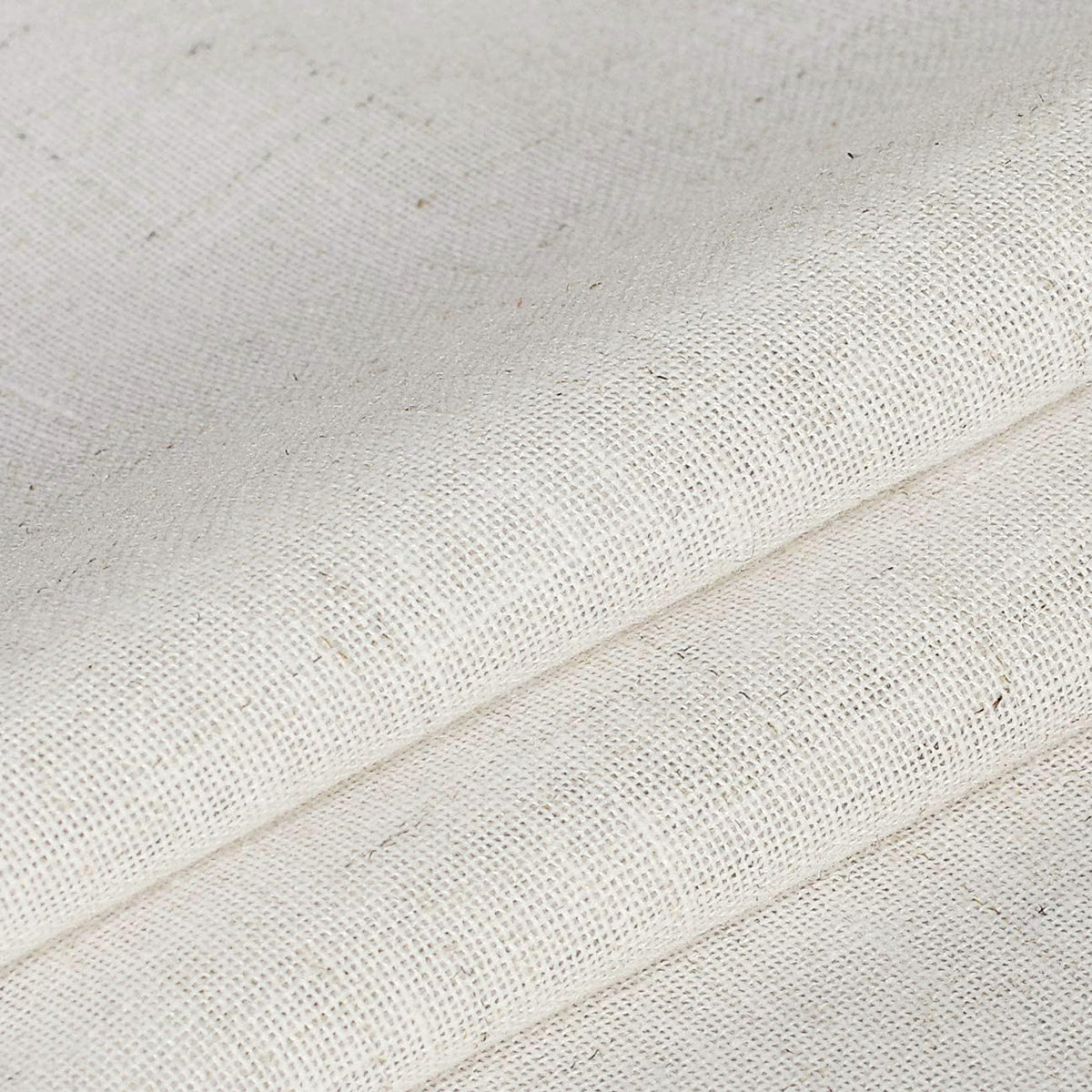 Smarcute Linen Blended Tab Top Curtain - 2X 132x213cm