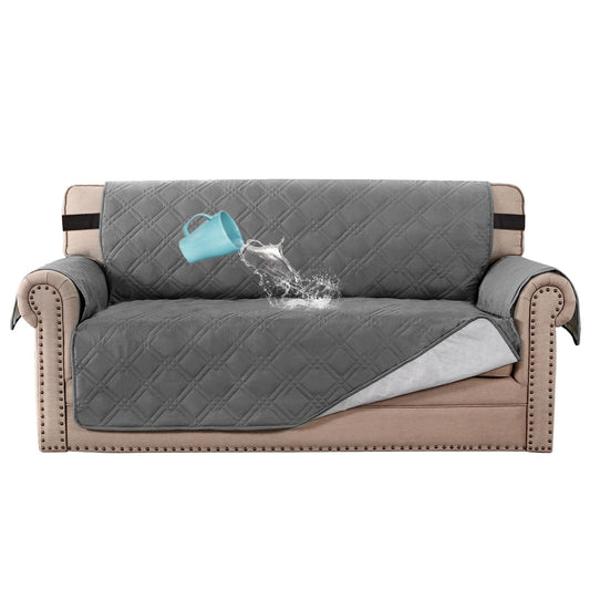 Smarcute 2 Seater Waterproof Sofa Cover Couch Cushion Furniture Protector