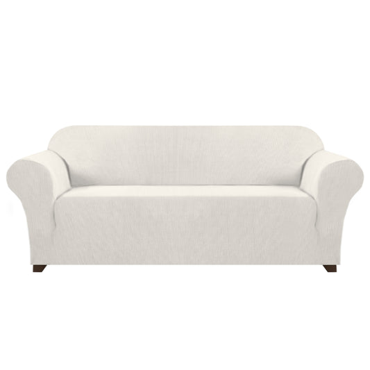 Smarcute 4 Seater High Stretch Jacquqard Textured Sofa Cover