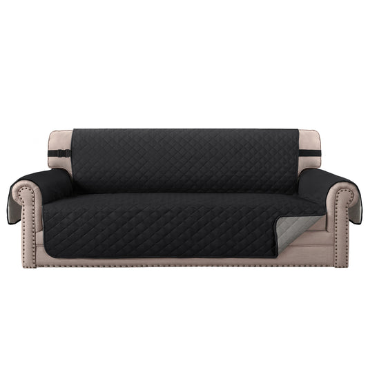 Smarcute 4 Seater Quilted Reversible Sofa Cushion with Straps