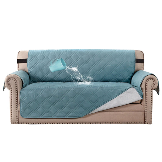 Smarcute 2 Seater Waterproof Sofa Cover Couch Cushion Furniture Protector