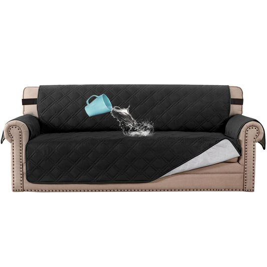 Smarcute 3 Seater Waterproof Sofa Cover Couch Cushion Furniture Protector