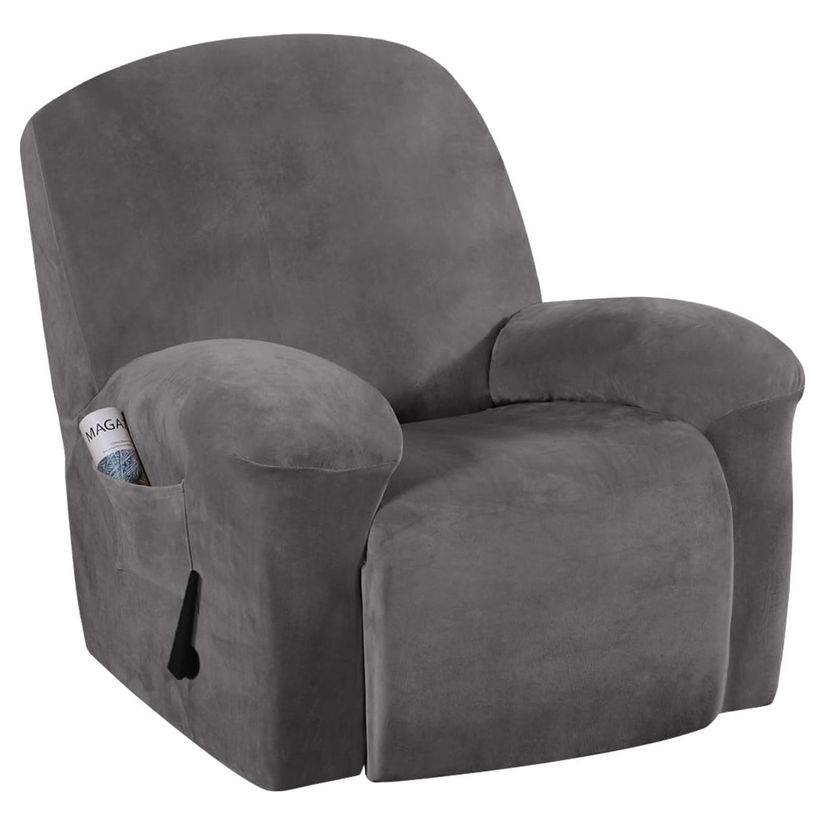 Smarcute Velvet Recliner Chair Cover Stretch Sofa Slipcover