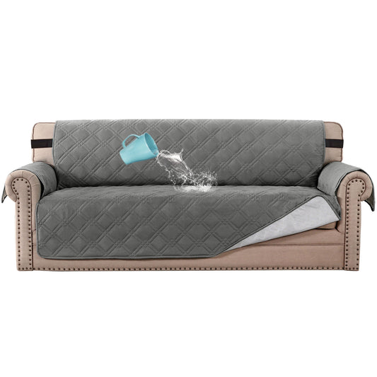 Smarcute 4 Seater Waterproof Sofa Cover Couch Cushion Furniture Protector
