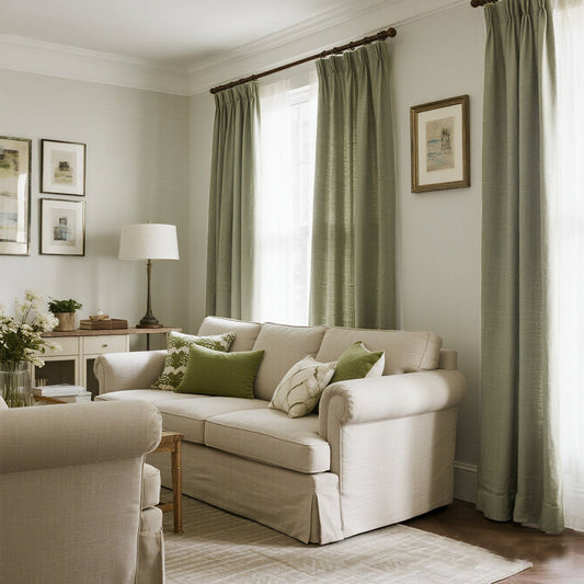 Lun Subtle Texture Linen Custom Curtain