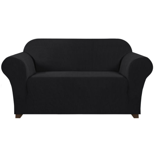 Smarcute 2 Seater High Stretch Jacquqard Textured Sofa Cover