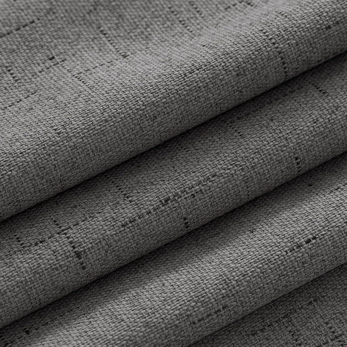 Smarcute Blockout Faux Linen Grommet Curtain - 2X 168x229cm