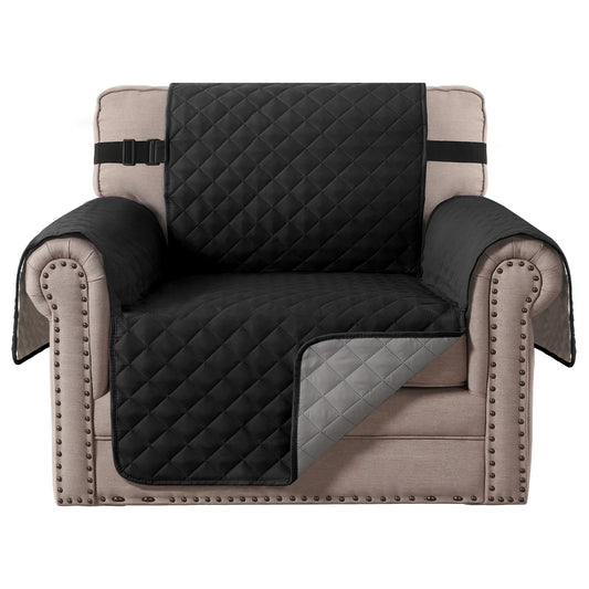 Smarcute 1 Seater Quilted Reversible Sofa Cushion with Straps