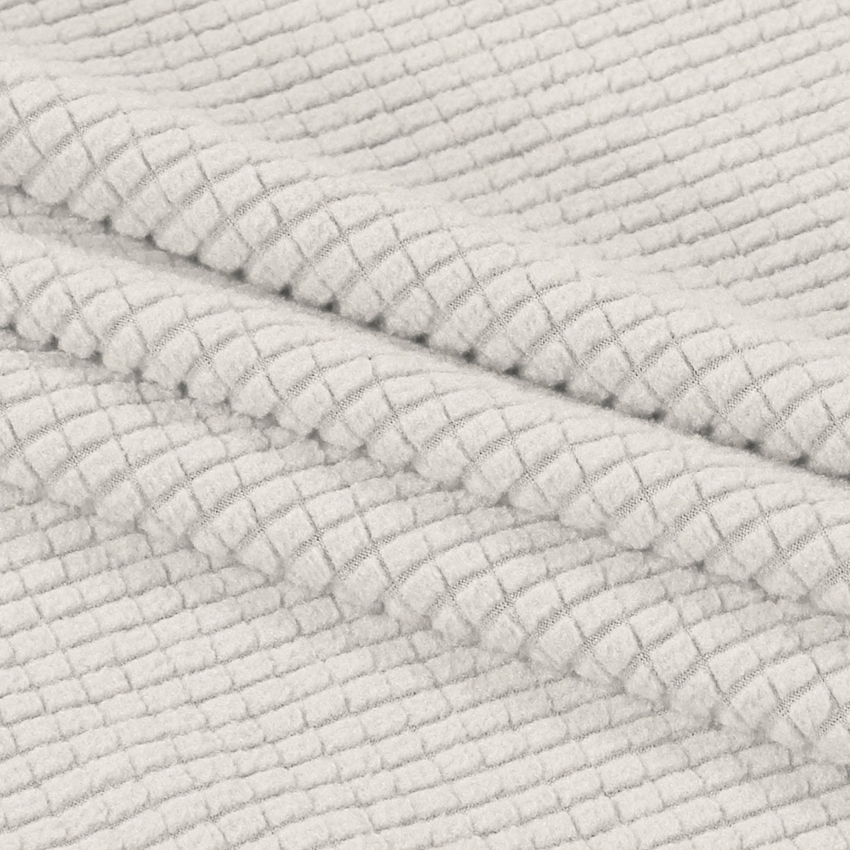 Smarcute 3 Seater High Stretch Jacquqard Textured Sofa Cover