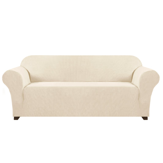 Smarcute 4 Seater High Stretch Jacquqard Textured Sofa Cover