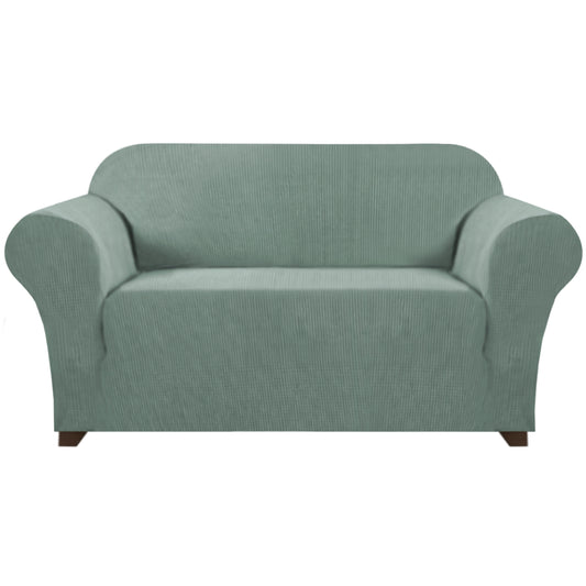 Smarcute 2 Seater High Stretch Jacquqard Textured Sofa Cover