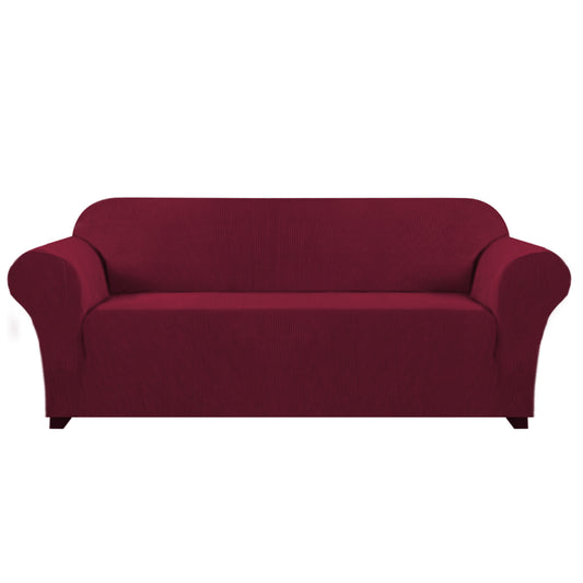 Smarcute 4 Seater High Stretch Jacquqard Textured Sofa Cover
