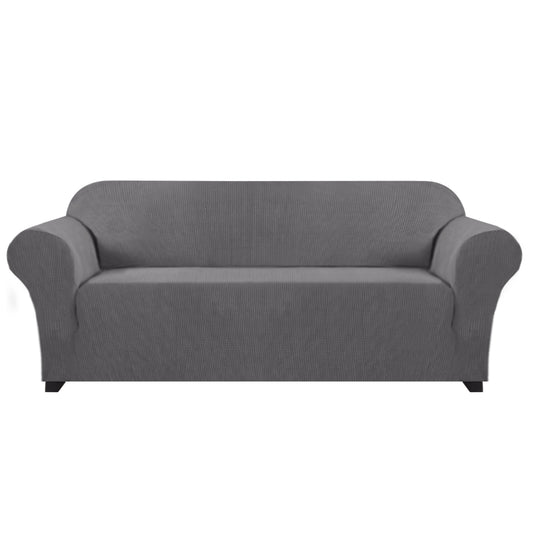 Smarcute 3 Seater High Stretch Jacquqard Textured Sofa Cover