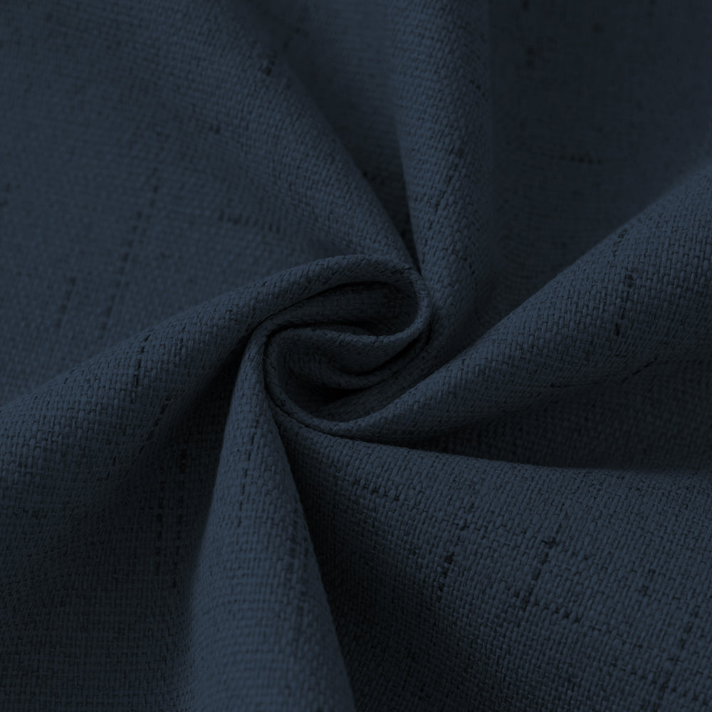 Smarcute Blockout Faux Linen Grommet Curtain - 2X 168x229cm